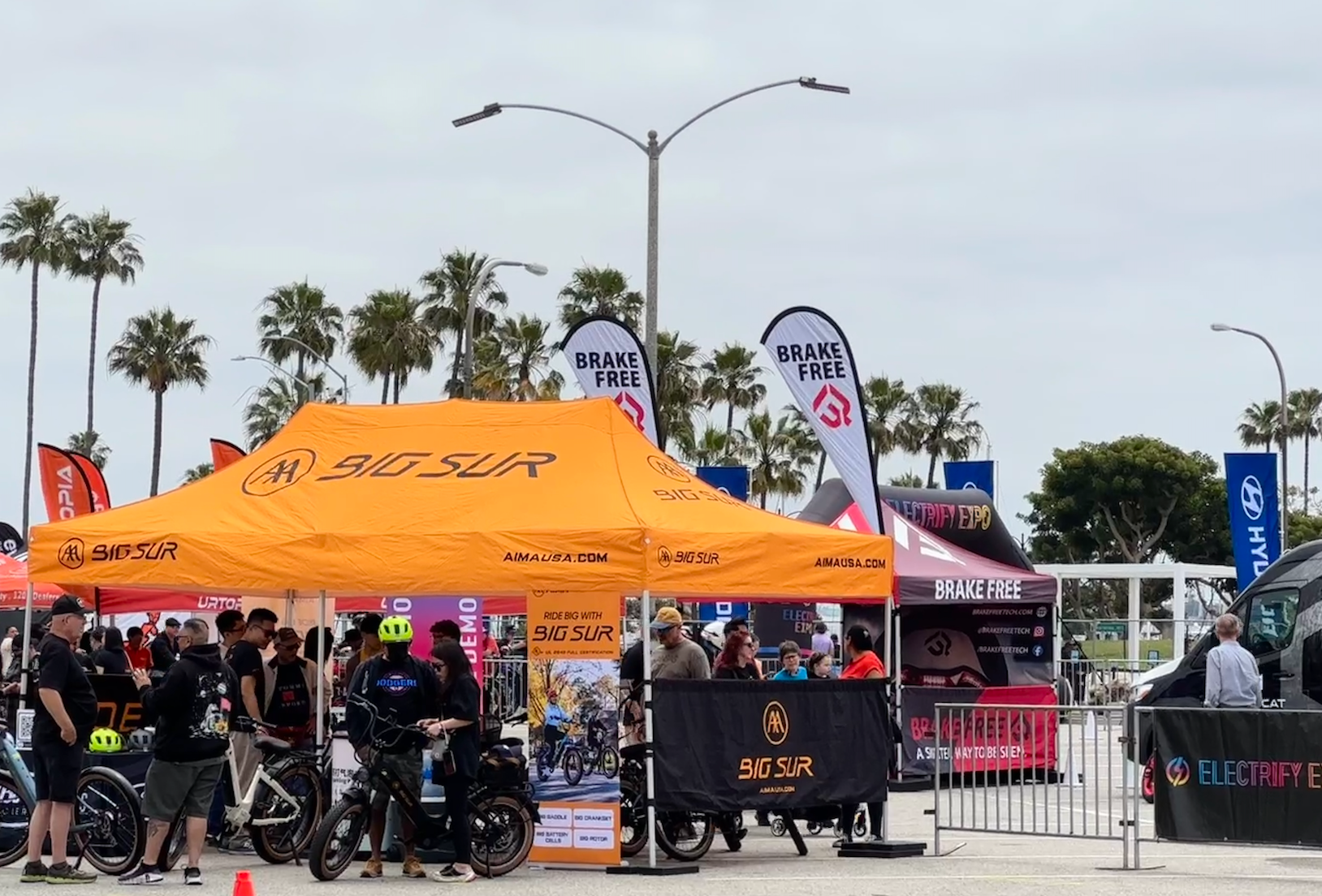 AIMA Ebike's Electrifying Experience at Electrify Expo Long Beach 2024