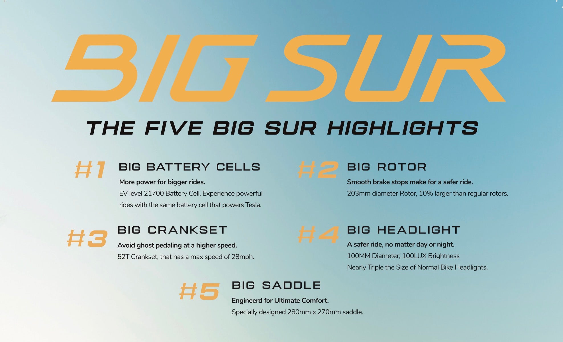 The "Bigs" from Big Sur