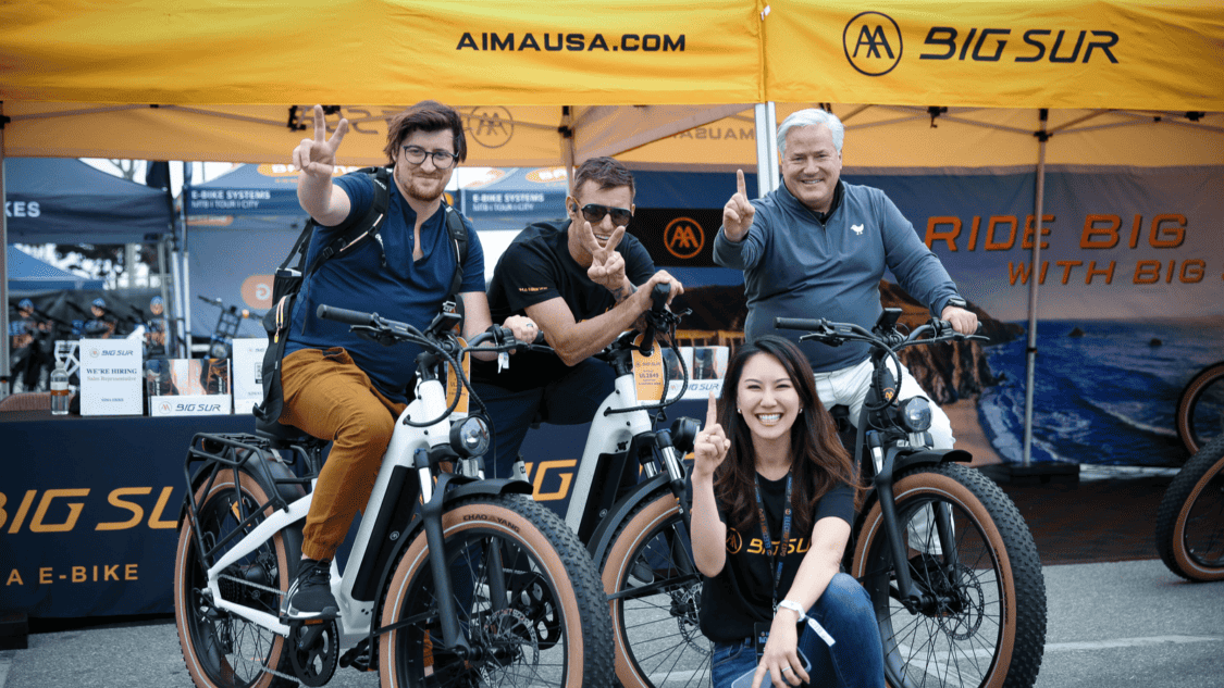 California Dreaming on the Big Sur: AIMA’s Spectacular E-Bike Debut!