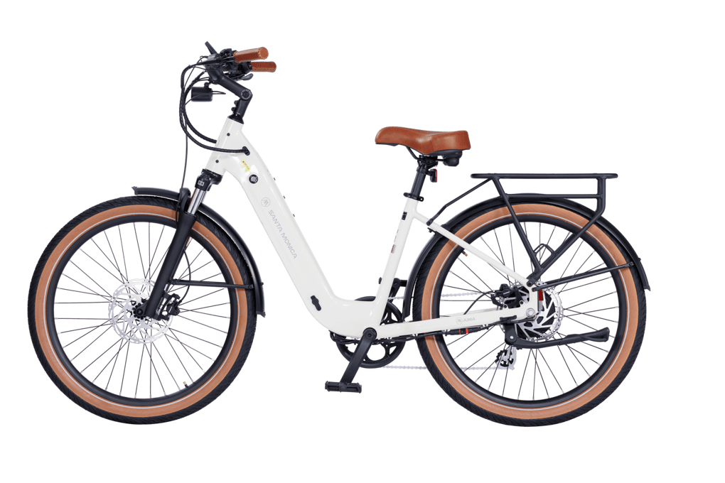 Santa-Monica-Ebike-Lvory-White-Left