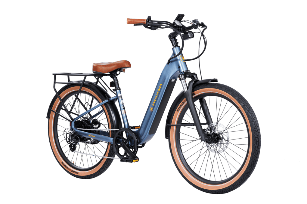 Santa-Monica-Ebike-Metallic-Blue-Back-Right